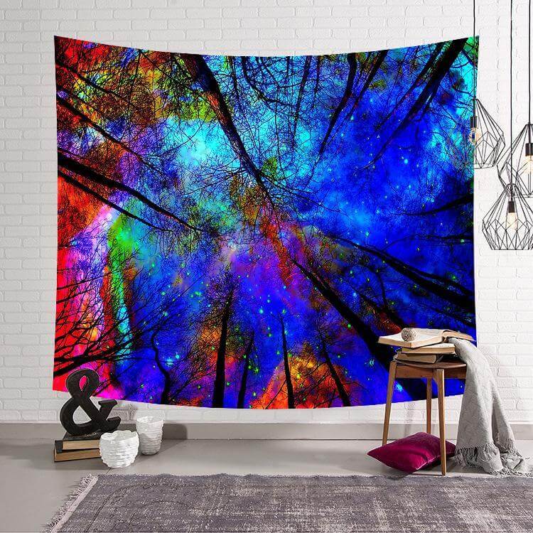 Transport Yourself To Forest With Lightweight Wall Tapestry