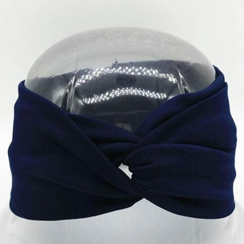 Twist Turban Headband For Women Bows Elastic Sport Hairbands Head Band Yoga Headbands Headwear Headwrap Girls Hair Accessories