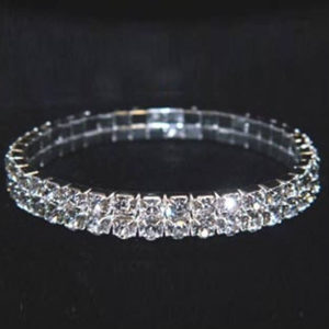 Two Row Crystal Bracelet