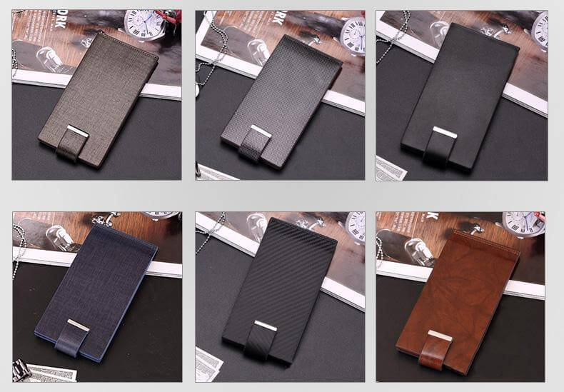 Ultra Thin And Sleek Leather Card Case For Men