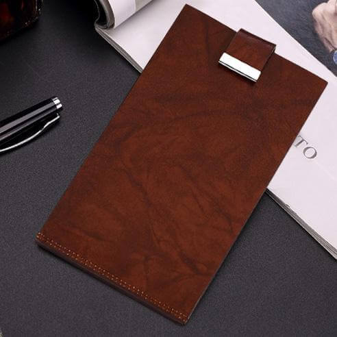 Ultra Thin And Sleek Leather Card Case For Men