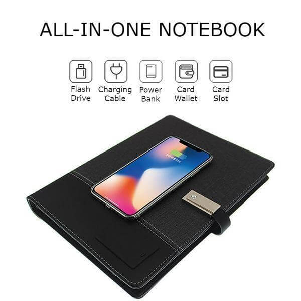 Unbelievable All In One Notebook Usb Flash Drive Wireless Power Bank Card Slot More
