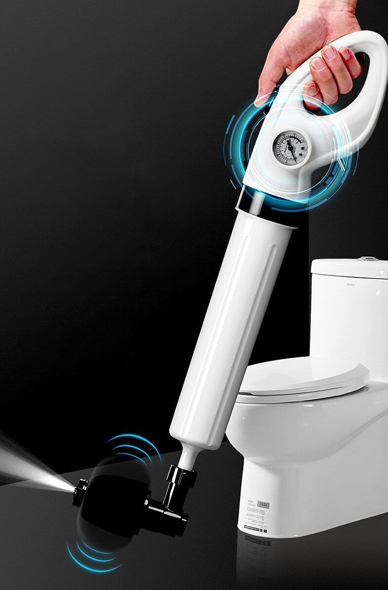 Unclog Drains Instantly With Fully Automated Smart 4 In 1 Plunger