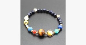 Unique Planet Bead Bracelet Just Out Of This World