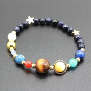 Unique Planet Bead Bracelet Just Out Of This World