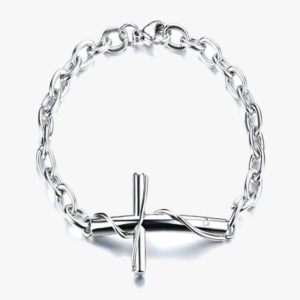 Unisex Cross Chain Bracelet