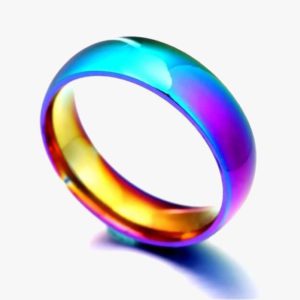 Unisex Rainbow Ring