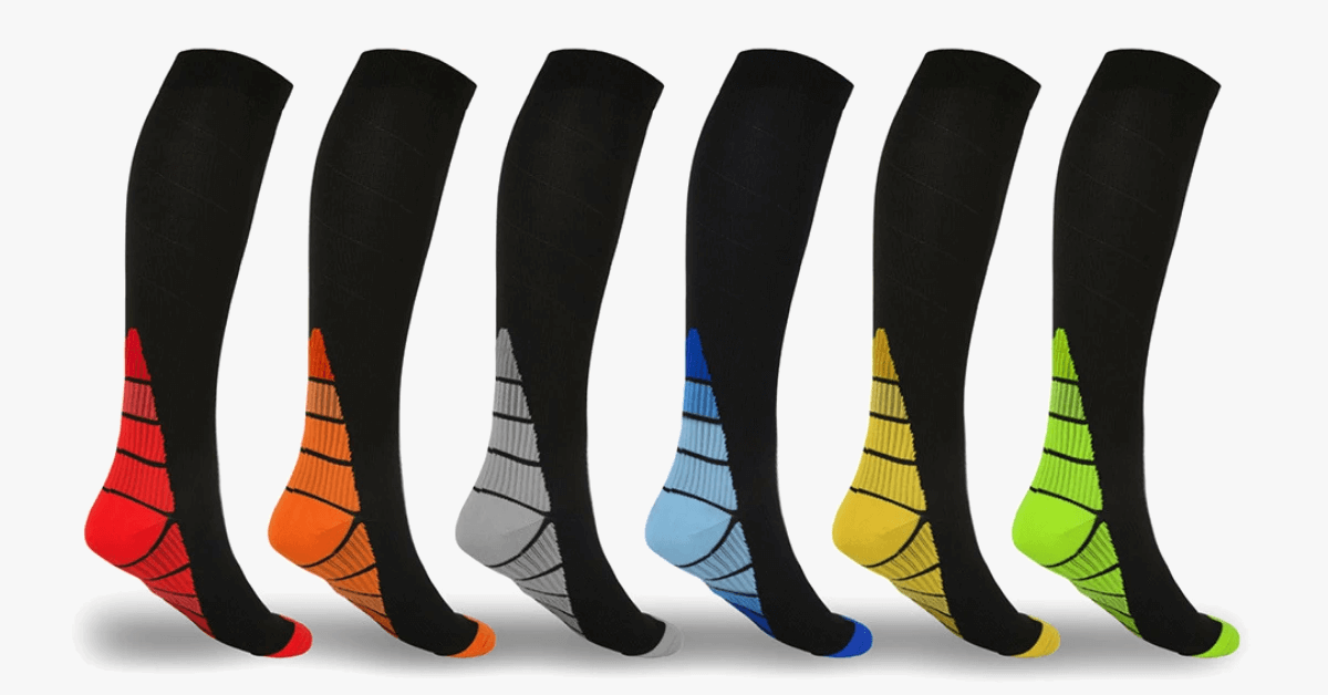 Unisex Sports Compression Socks 5 Pack