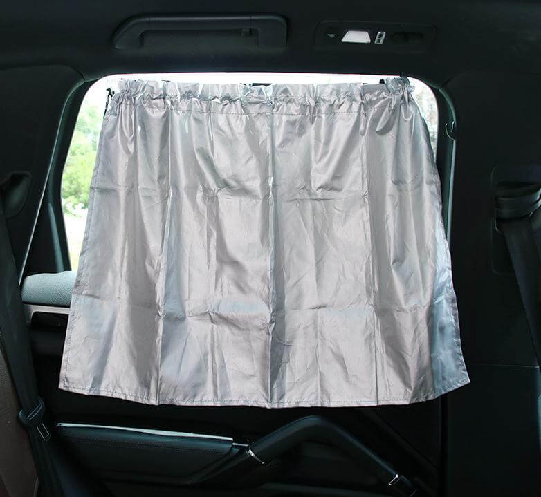 Universal Portable Stretchable Car Window Curtains With Uv Block