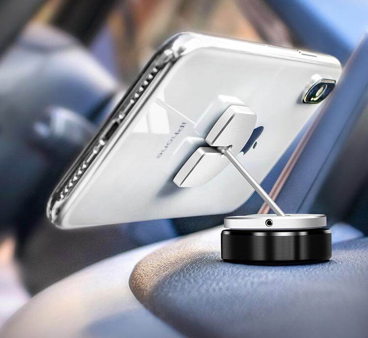Universal Re Attachable Car Phone Mount Magnetic