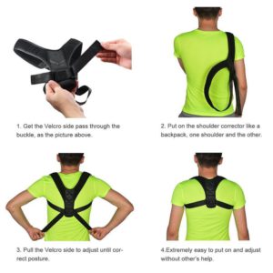 Upper Back Brace Straight Back Upper Back Support Pain Relief