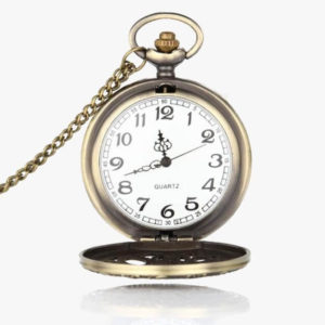 Vintage Bronze Pocket Watch