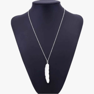 Vintage Feather Necklace
