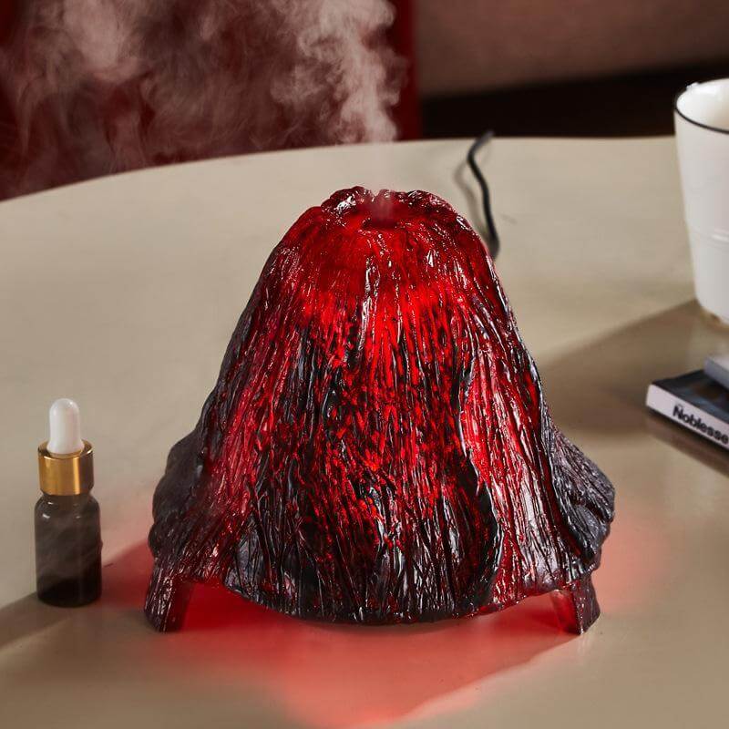 Volcanic Eruption Aroma Diffuser Humidifier With Led Auto Shut Off Large Capacity