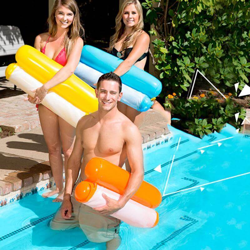 Water Hammock Floating Pool Chair Pool Lounge Float Portable