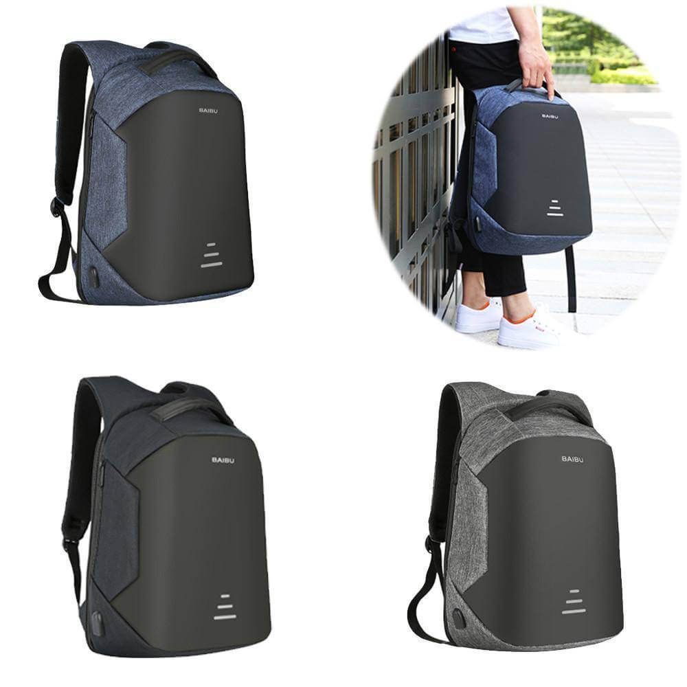 Waterproof Charging Backpack Business Satchel Bag With Usb Charging Port