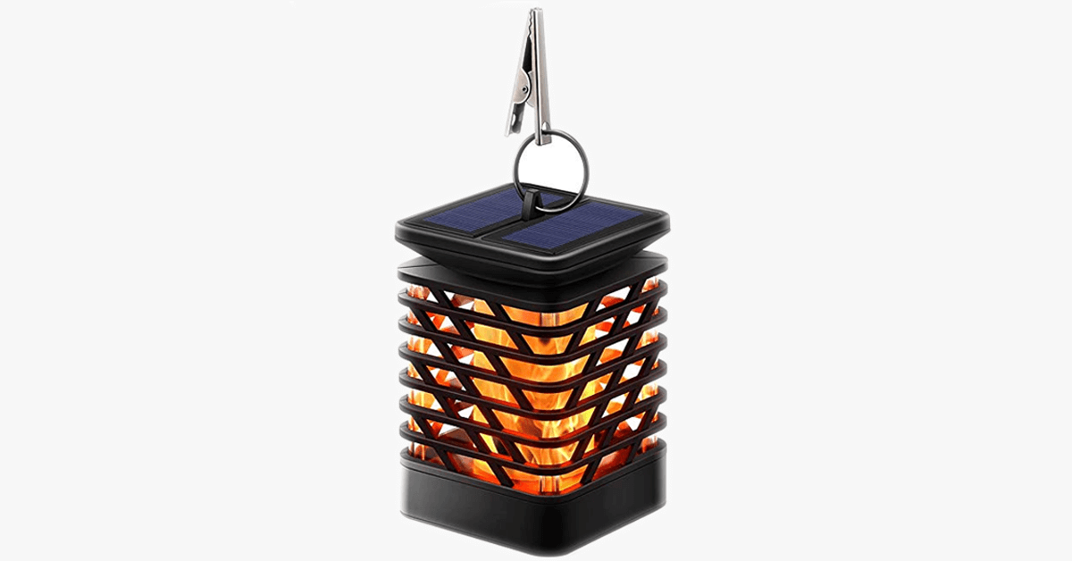 Waterproof Solar Flame Light Do Your Bit For The Environment