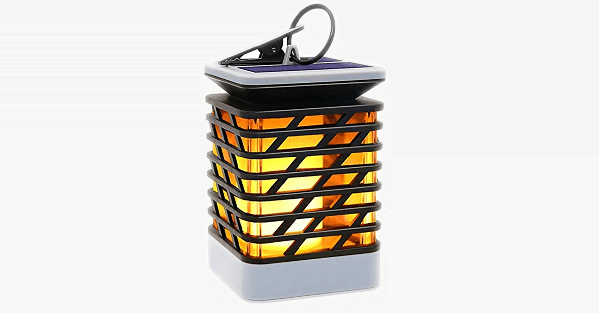 Waterproof Solar Flame Light Do Your Bit For The Environment