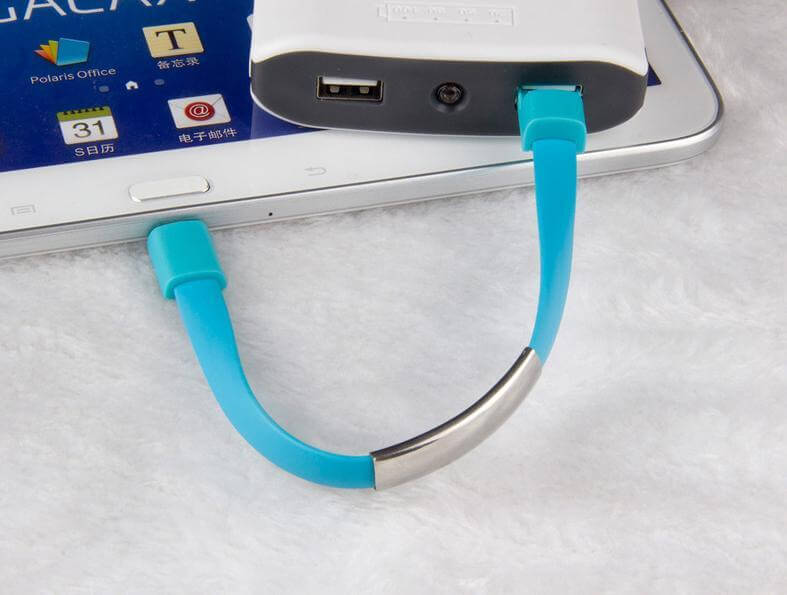 Wearable Charge And Sync Cable Bracelet