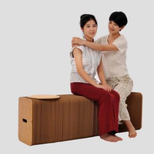 Weird Wonderful Accordion Inspired Paper Chair