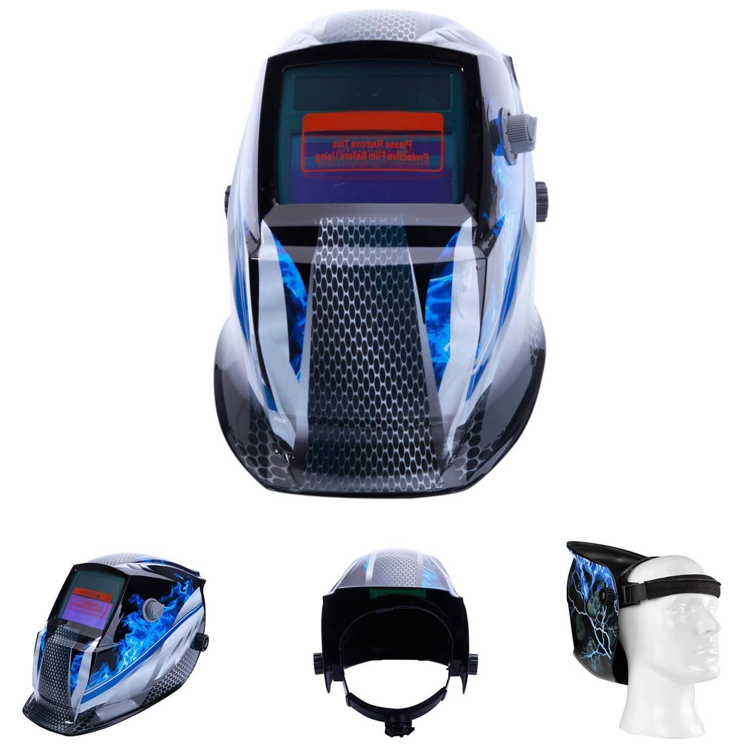Welding Helmet Mask Solar Auto Darkening Adjustable Shade Range
