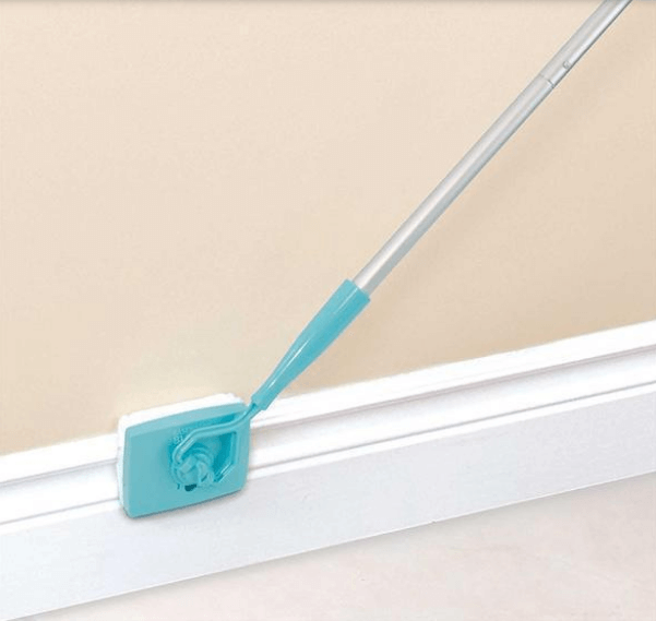 White Baseboard Multi Use Cleaning Duster