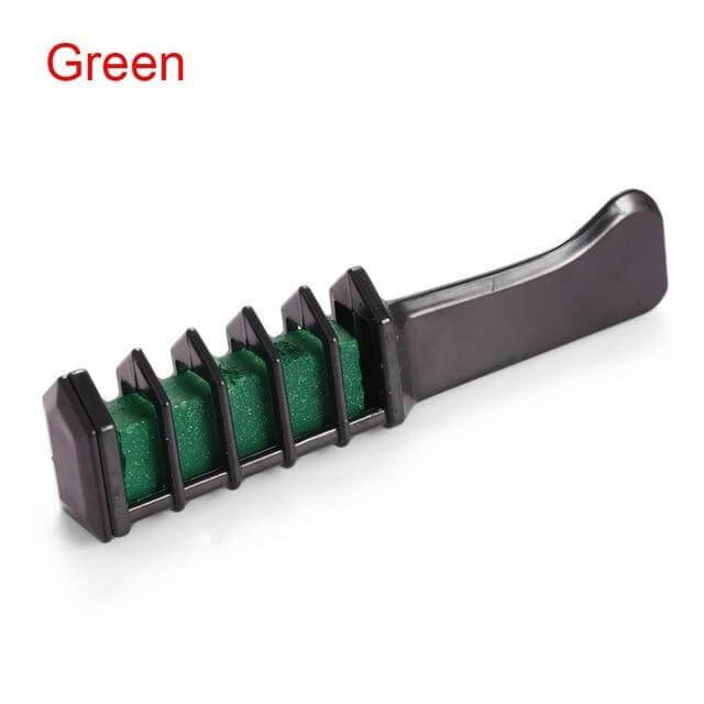 Wholesale Professional 6 Colors Mini Disposable Personal Salon Use Temporary Hair Dye Comb Crayons Hair Dyeing Tool Tslm2
