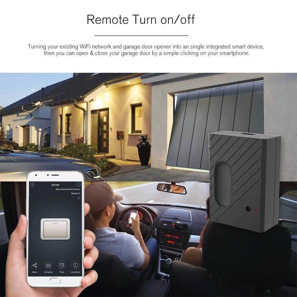 Wifi Garage Door Opener Smart Phone Wireless Garage Door Opener