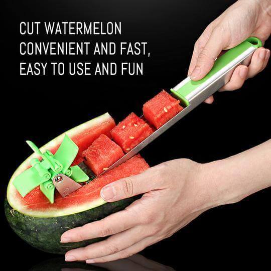 Windmill Watermelon Cutter Slicer Watermelon Cutting Tool Easy