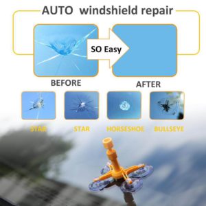 Windshield Repair Kit Professional Diy Car Windshield Restoration