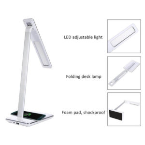Wireless Charging Lamp Qi Fast Charge Technology Led Desk Lamp