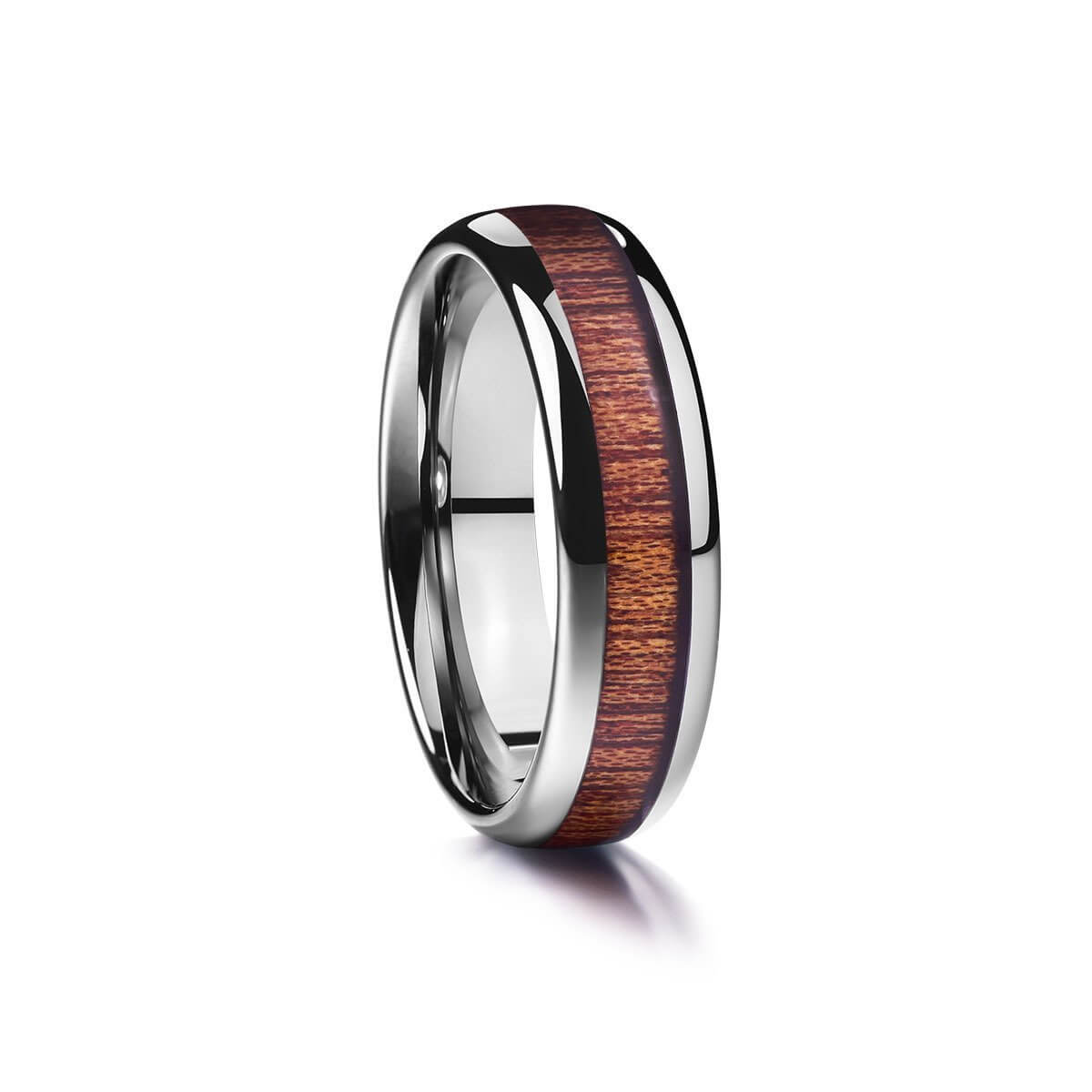 Wooden Tungsten Ring Wedding Ring Jewelry