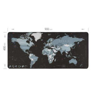 World Map Mouse Pad