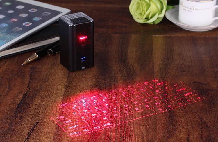 Worlds Most Advanced Multi Function Projection Keyboard