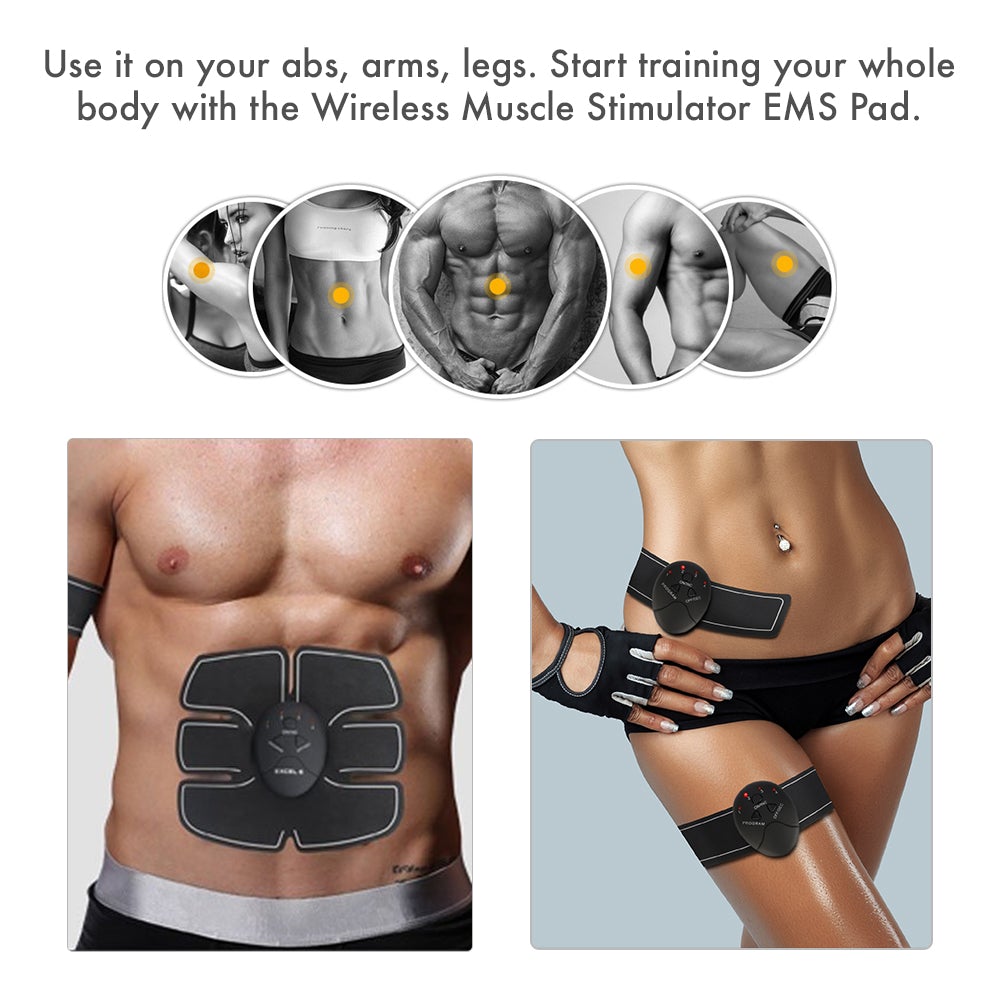 Ultimate ABS Stimulator, Fast Abs, Ab Toner, Ab Trainer, Muscle Trainer