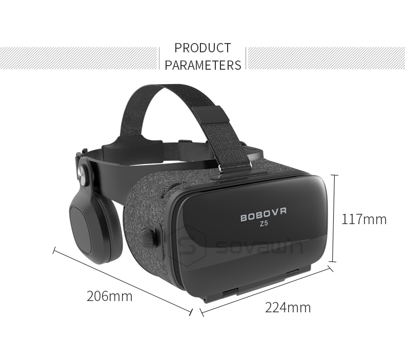 VR Virtual Reality Remote 3D Android Cardboard Headset Stereo for Smartphones