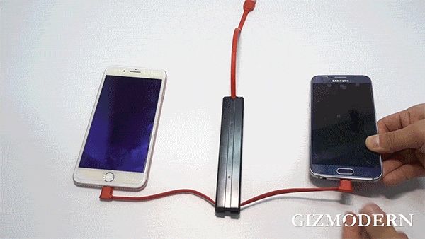 3-in-1 USB Cable & Phone Holder – The Only Cable You Need for All Devices