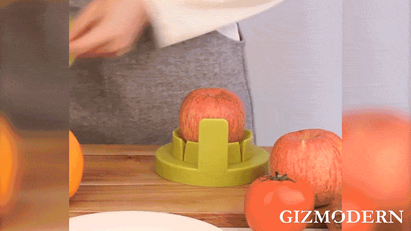3-in-1 Versatile Handle Push Cutter For Apple, Mango, Tomato And More