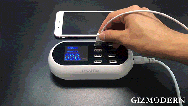 8-Port USB Charge Station with Digital Display – Charge Faster, Safer and Smarter