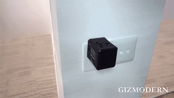 All-in-one Dual-port Travel Adapter with WIFI – Stay Connected Anywhere Anytime
