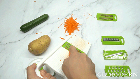 Amazingly Accurate & Fast 5-in-1 Vegetable Slicer