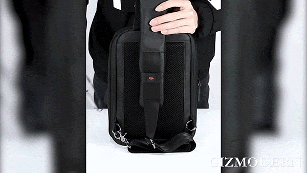 Anti-theft Sling Bag With USB Charging Port For Traveling, Cycling & Hiking
