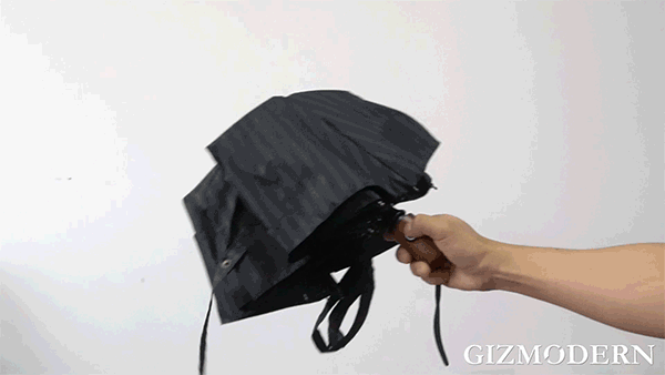 Automatic & Convertible Storage Bag Umbrella Made to Go