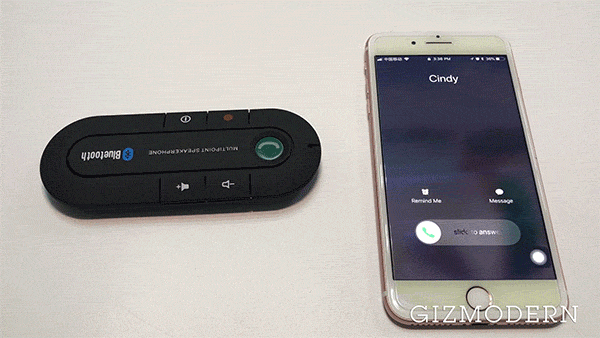 Bluetooth Visor Mount Speaker – Always Drive Safe