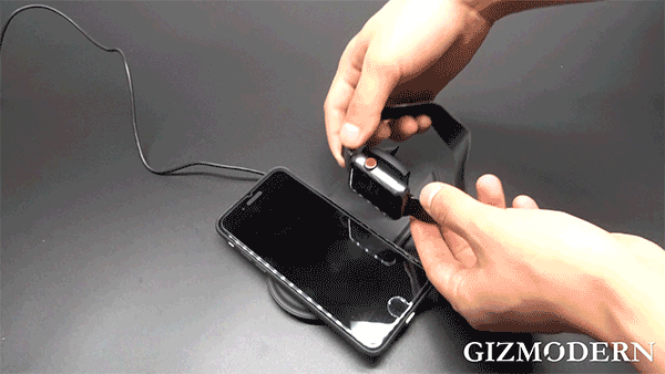 Charge Your Smartphone & Apple Watch in Style with 2-in-1 Wireless Charging Pad