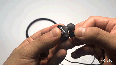 Coolest Mix-Driver HIFI Earphones with Dynamic and Balanced Armature Drivers
