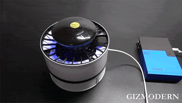 Get Rid of Bitey Bugs with USB-powered Photocatalyst Mosquito Killer Lamp