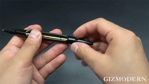Handsome See-through Metal Ballpoint Pen That Will Accompany You for Life
