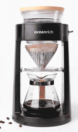 Immerse in Coffee Meditation with All-in-one Pour-over Coffee Maker