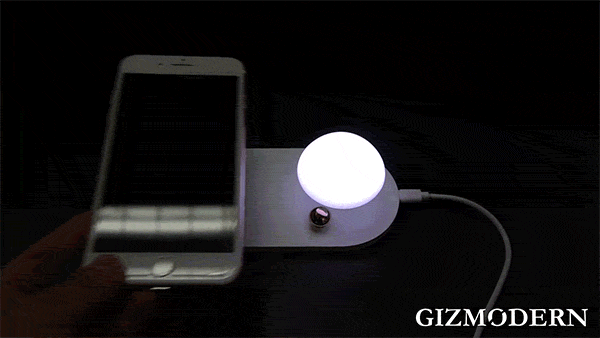 Keep Your Bedside Table and Your Phone at Their Best with 2-in-1 Nightlight & Wireless Charging Pad